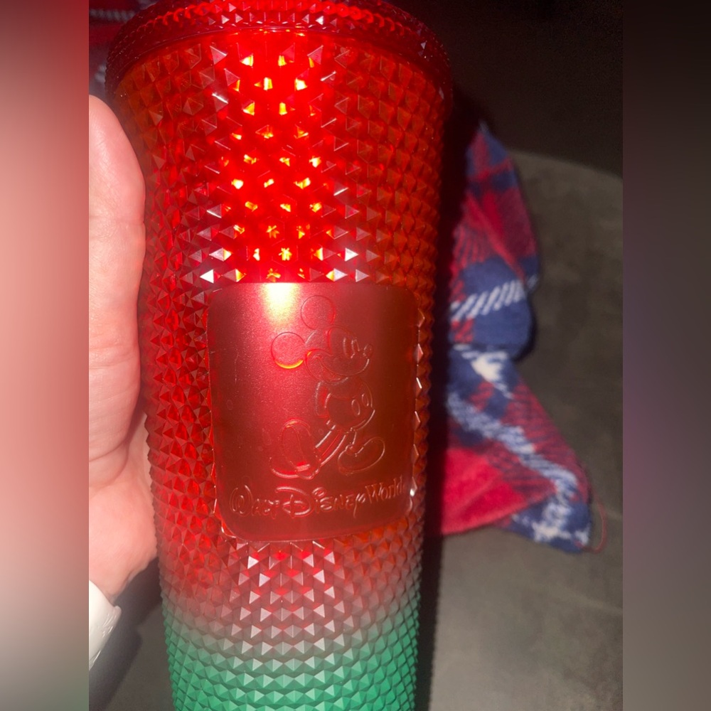 Walt Disney world Christmas Starbucks tumbler - Picture 3 of 4